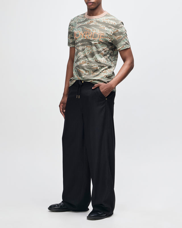 Joyride Ringer Tee - Ground Cover Green