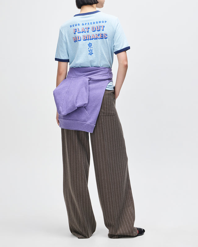 Flat Out Tee - Strong Blue