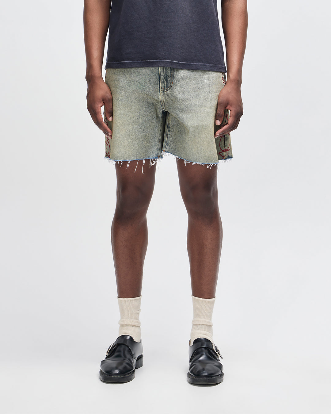 Walk Shorts | Deus Ex Machina | La Magie Short - Dirty Denim