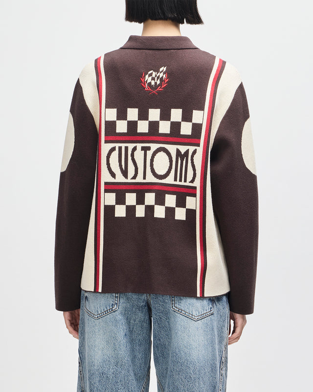 Monte Carlo Knit Cardigan - Java Brown