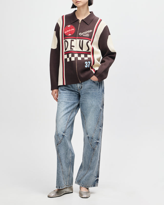 Monte Carlo Knit Cardigan - Java Brown