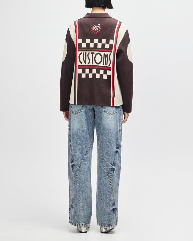 Monte Carlo Knit Cardigan - Java Brown