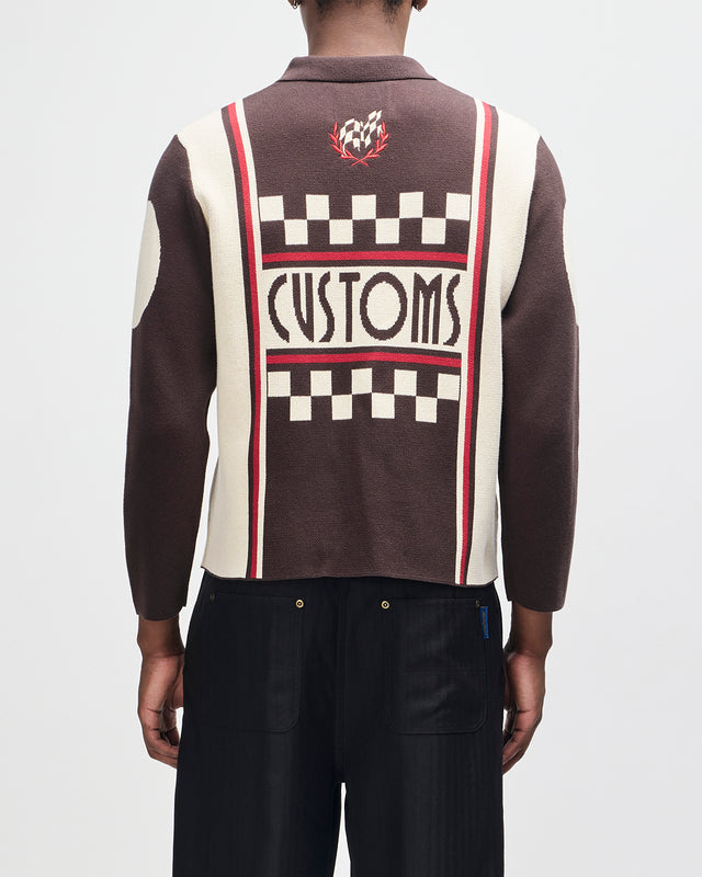 Monte Carlo Knit Cardigan - Java Brown