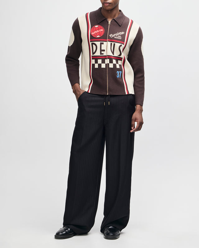 Monte Carlo Knit Cardigan - Java Brown