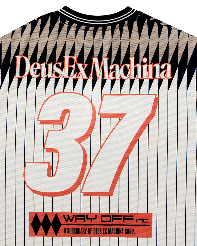 Arrii Moto Jersey - Flame Whisper White