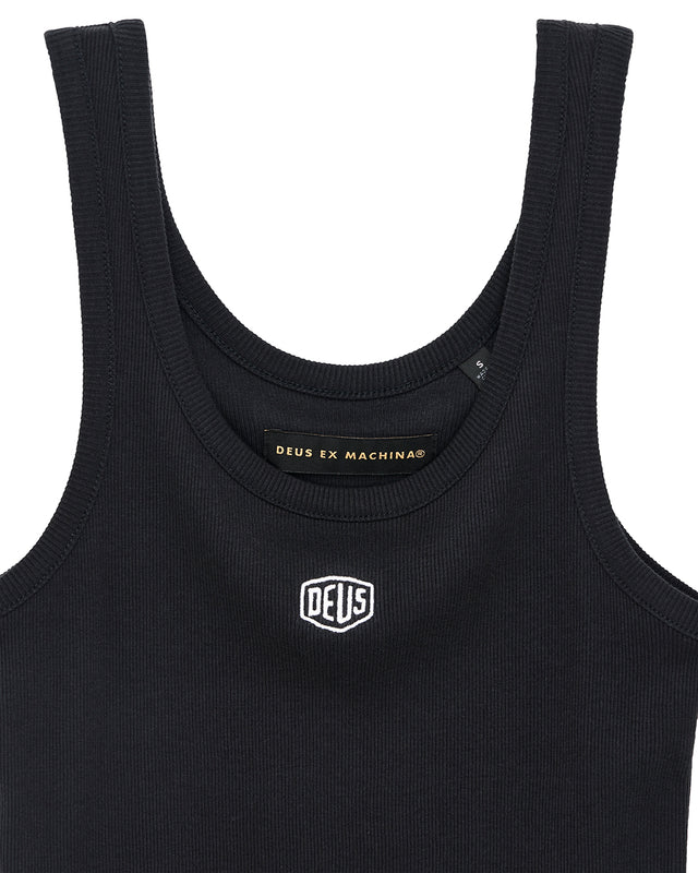 June Shield Tank - Flame Orange