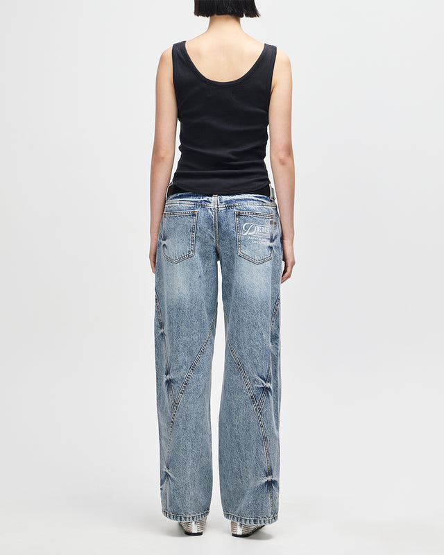 June Shield Tank - Flame Orange