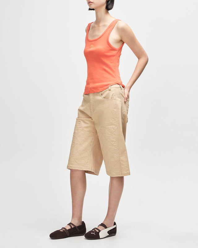 June Shield Tank - Black