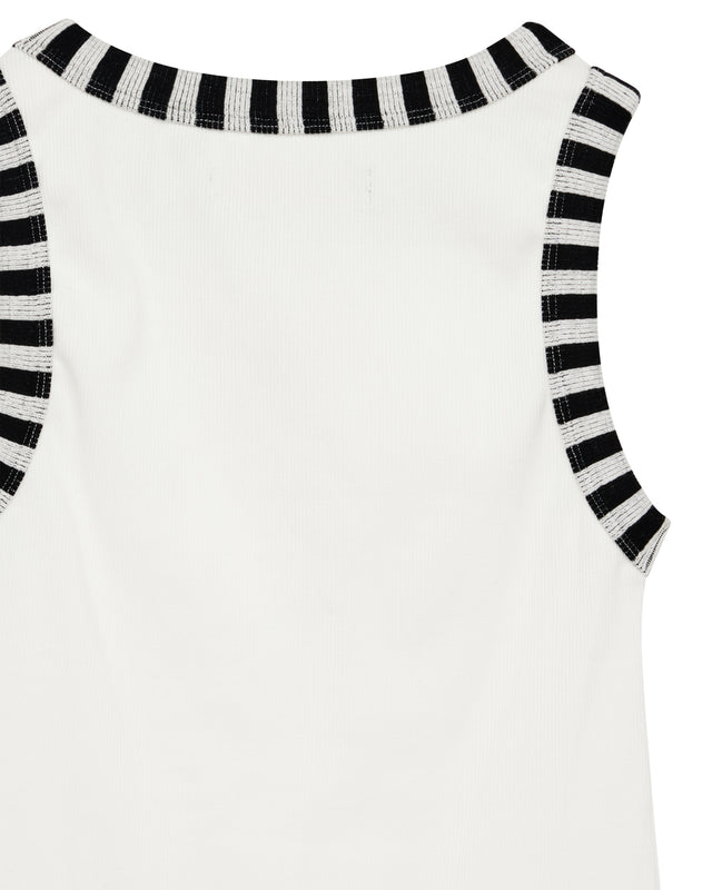 Rally Shield Tank - Antique White