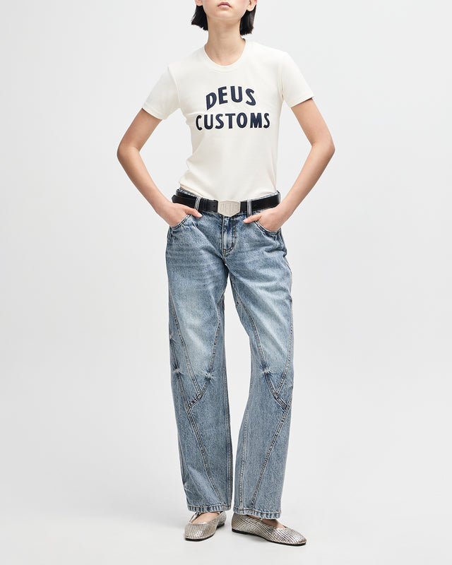 HeLeNe Tee - Dirty White