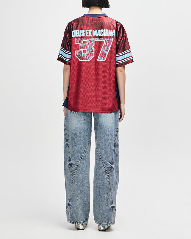 Cresto #37 Top - Burgundy