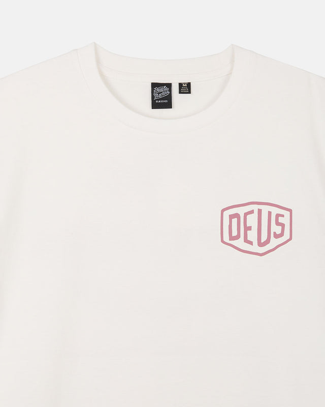 Tokyo College Address Tee - Ivory
