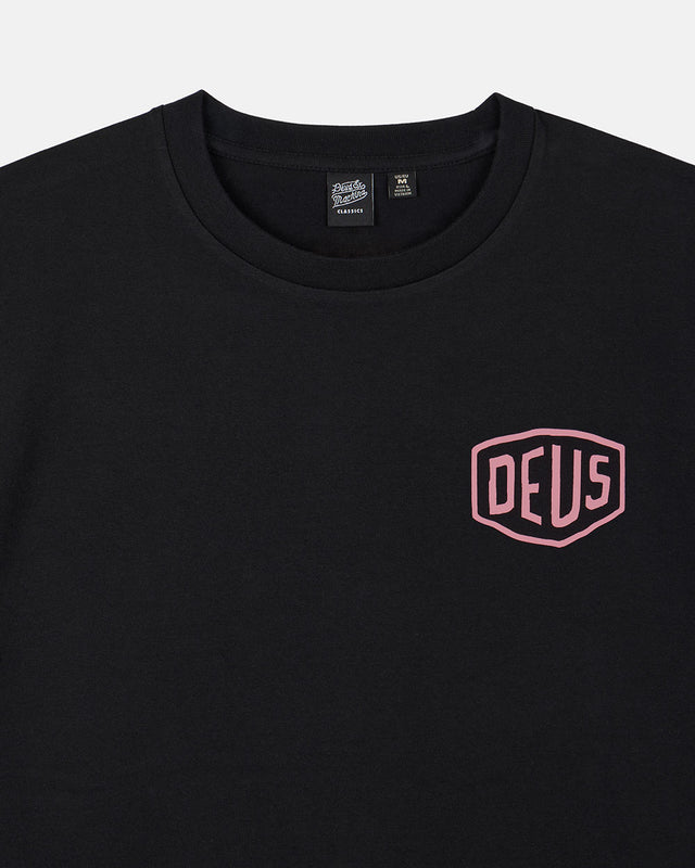 Tokyo College Address Tee - Black