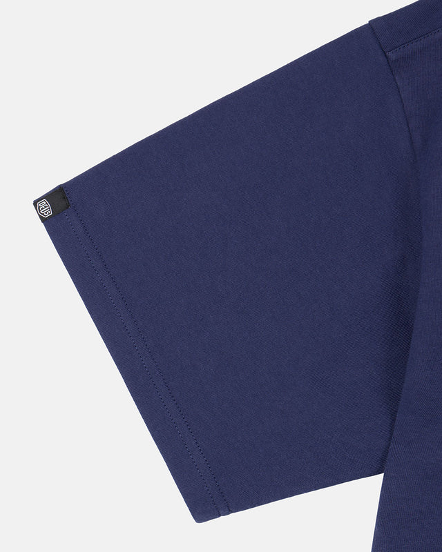 Milano College Address Tee - Blue