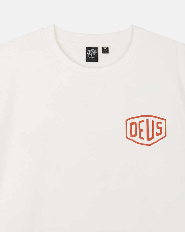 Camperdown College Address Tee - White