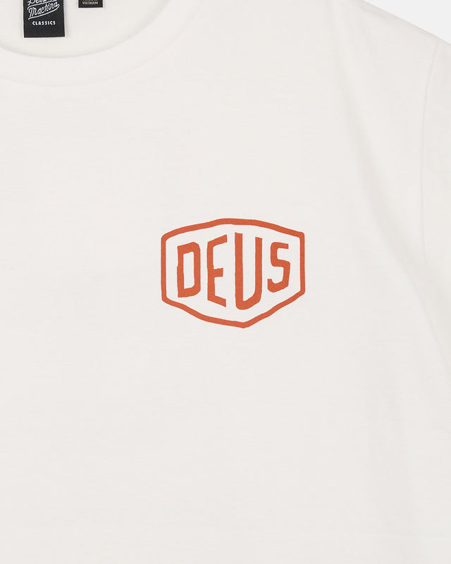Camperdown College Address Tee - White