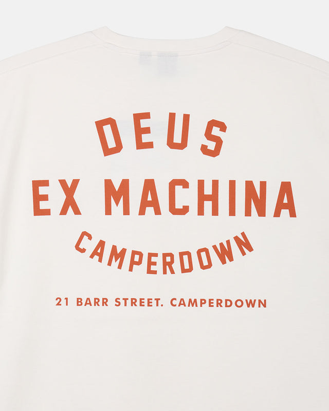 Camperdown College Address Tee - White
