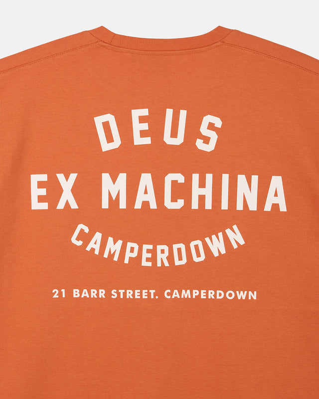 Camperdown College Address Tee - Orange