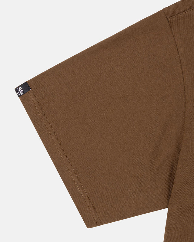 Venice College Address Tee - Brown