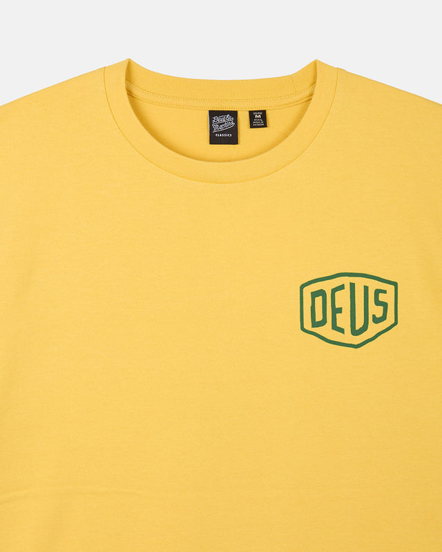 Sao Paulo College Address Tee - Yellow