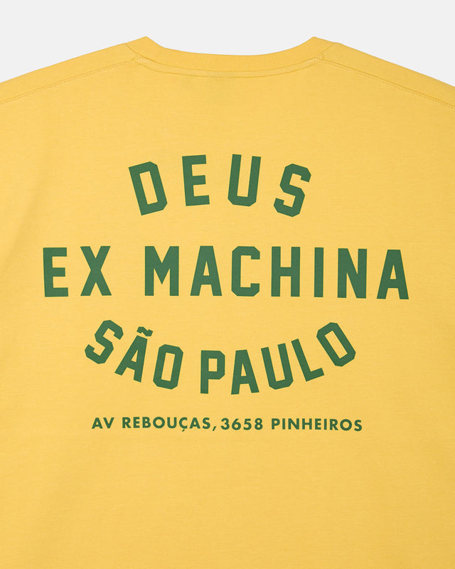Sao Paulo College Address Tee - Yellow