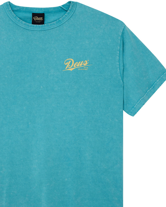 Damaged Dyed Tee - Green