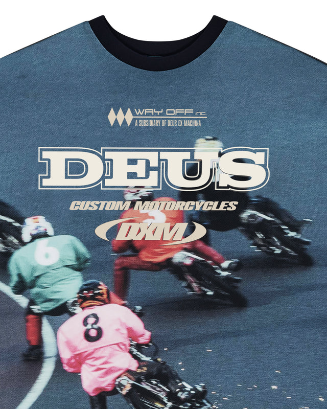 Enduro Photo Ss Jersey - Blue