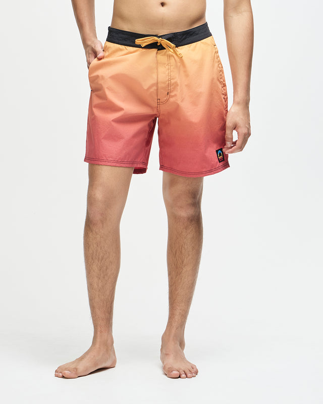 Aerial Boardshort - Red Gradient