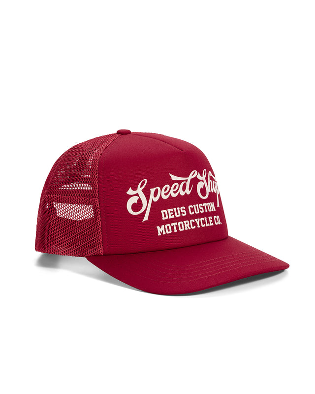 welcome-trucker-cherry-red