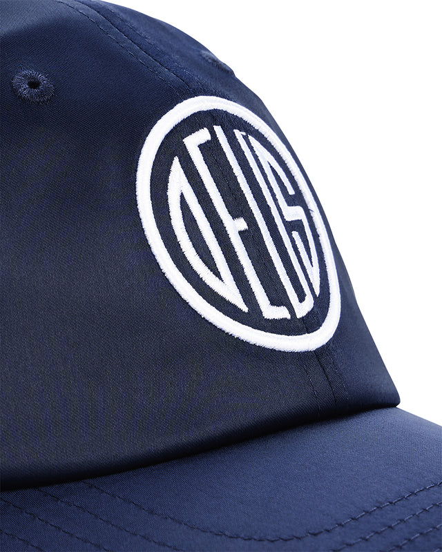 Pill Satin Cap - Mechanic Blue