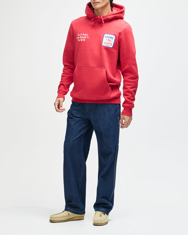 Mudflap Hoodie - Cherry Red