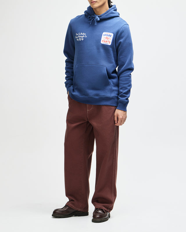 Mudflap Hoodie - Mechanic Blue