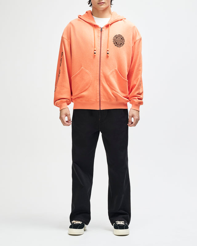 Nouveau Zip Hoodie - Red Gradient