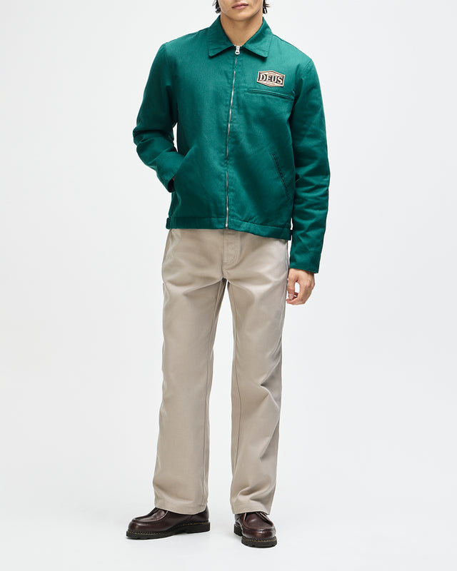 Earls Work Jacket - Racing Green
