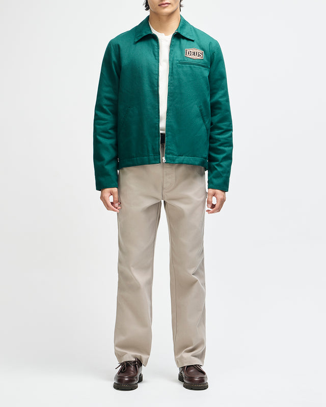 Earls Work Jacket - Racing Green