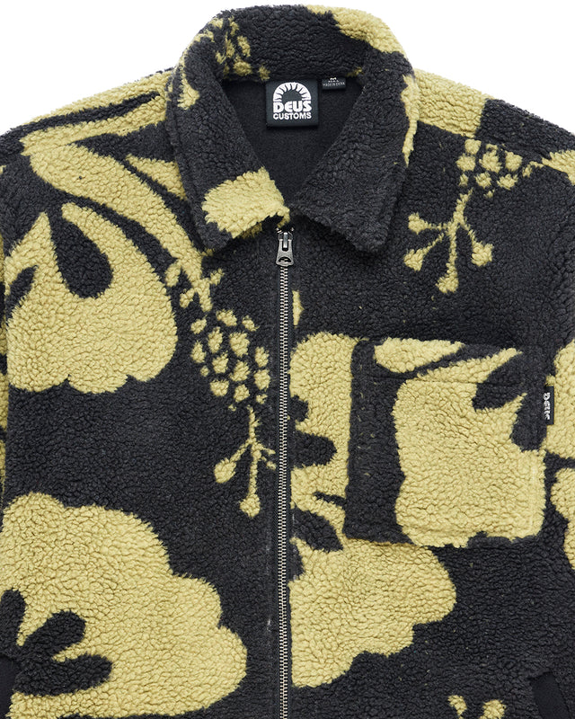 Oahu Sherpa Jacket - Anthracite Grey