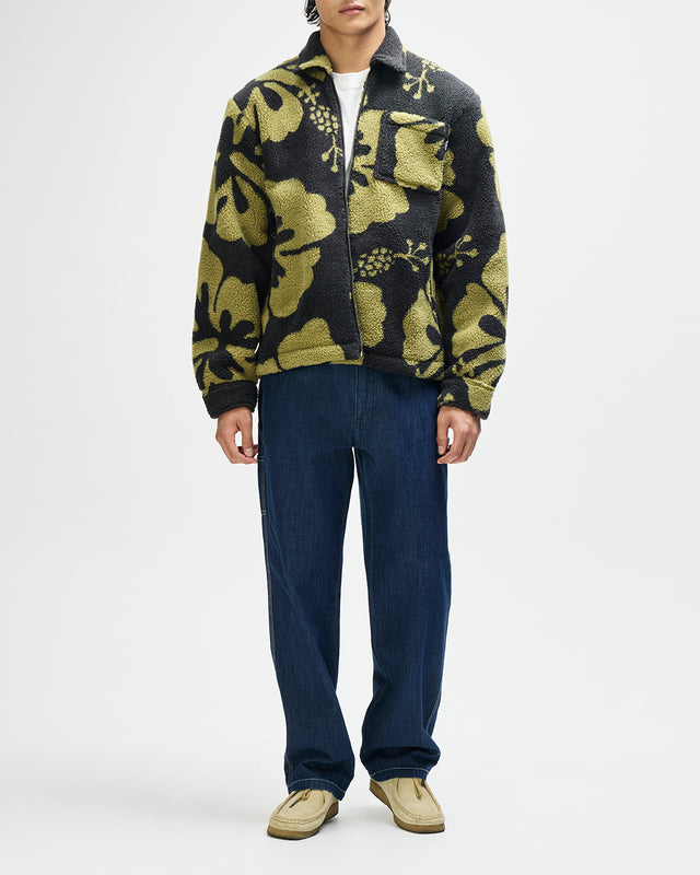 Oahu Sherpa Jacket - Anthracite Grey