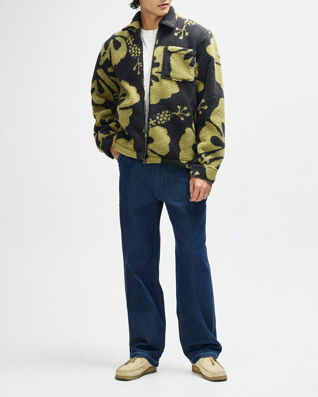 Oahu Sherpa Jacket - Anthracite Grey