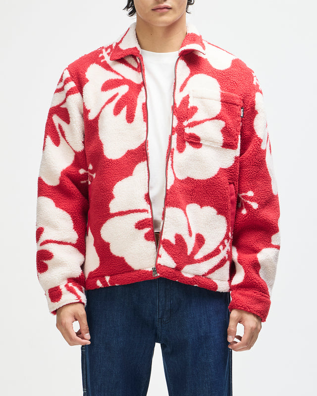 oahu-sherpa-jacket-cherry-red