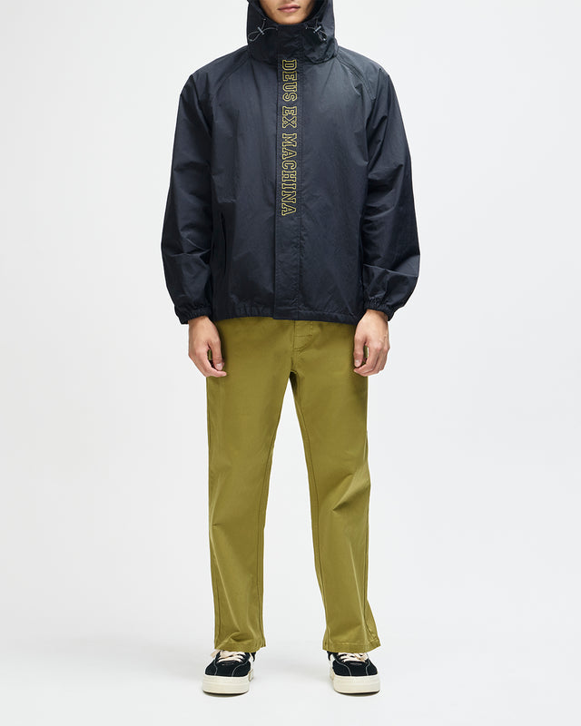 Master Stroke Anorak (Plain) - Black
