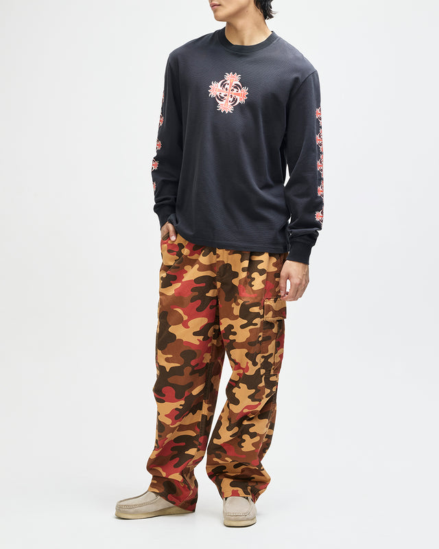 Swivel Ls Tee - Anthracite Grey