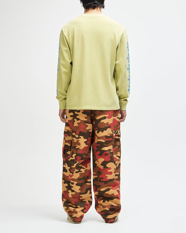 Swivel Ls Tee - Moss Green