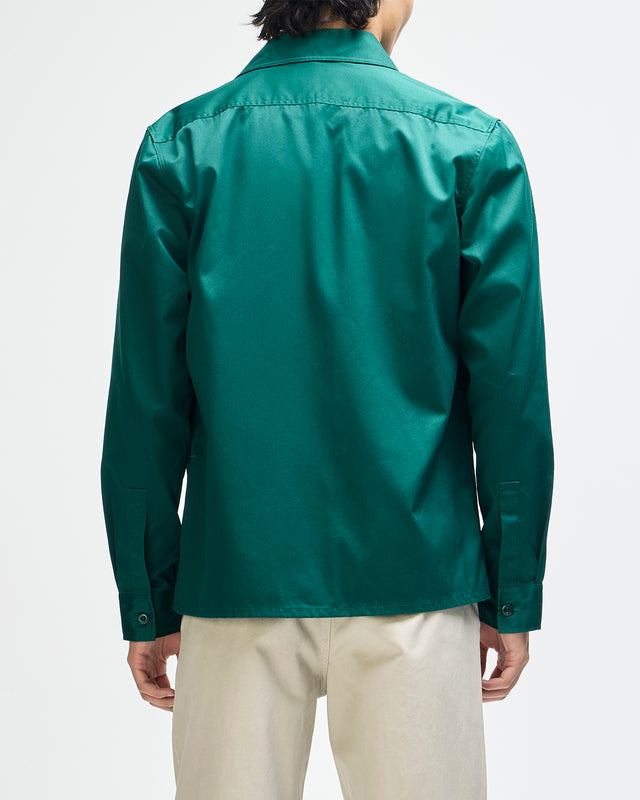 Service Ls Shirt - Racing Green
