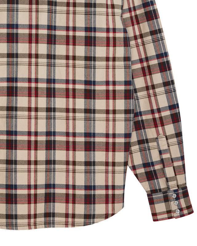 Reality Wreckers Check Shirt - Natural Check