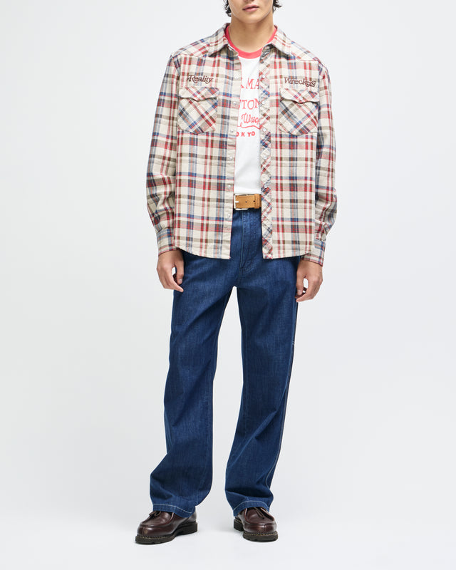 Reality Wreckers Check Shirt - Natural Check