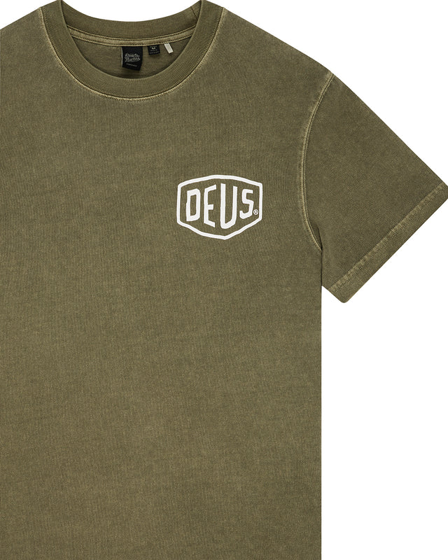 Shield Gd Tee - Olive Green