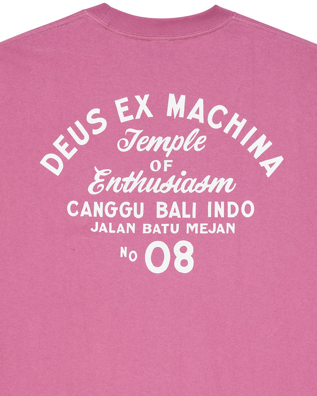 Canggu Sign Tee - Red Violet