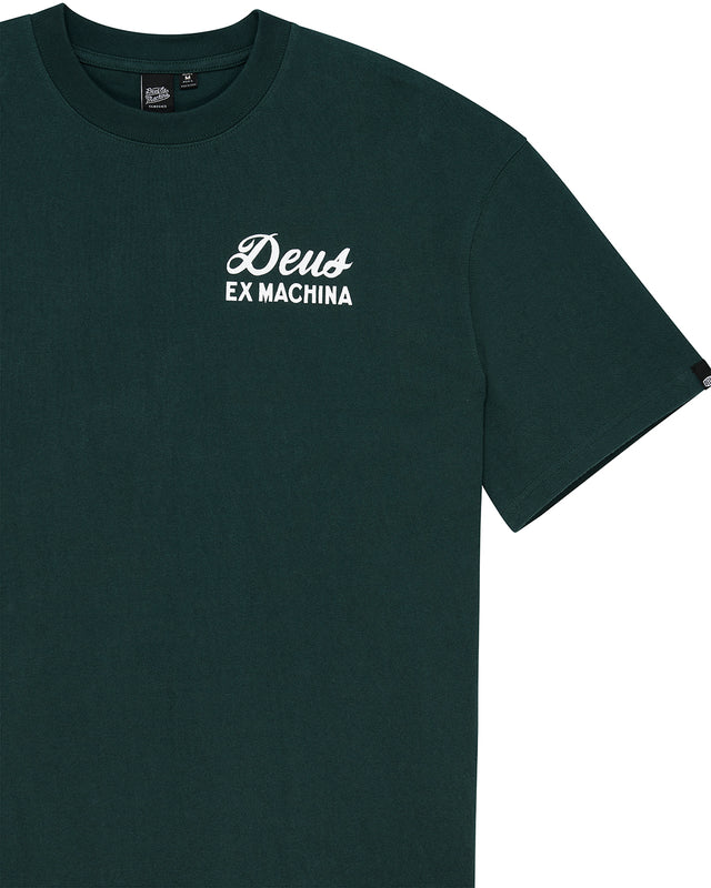 Biarritz Sign Tee - Racing Green