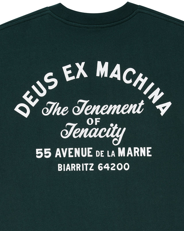 Biarritz Sign Tee - Racing Green