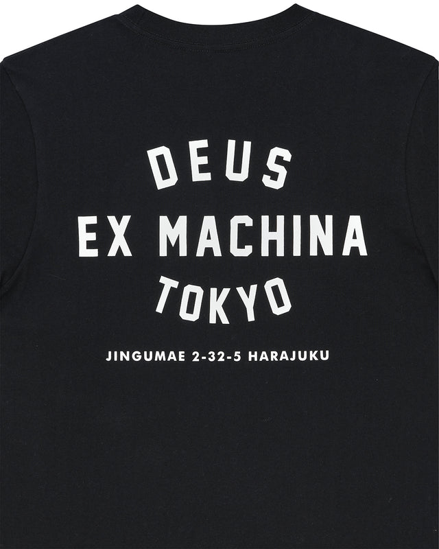 Harajuku Helmet Tee - Black